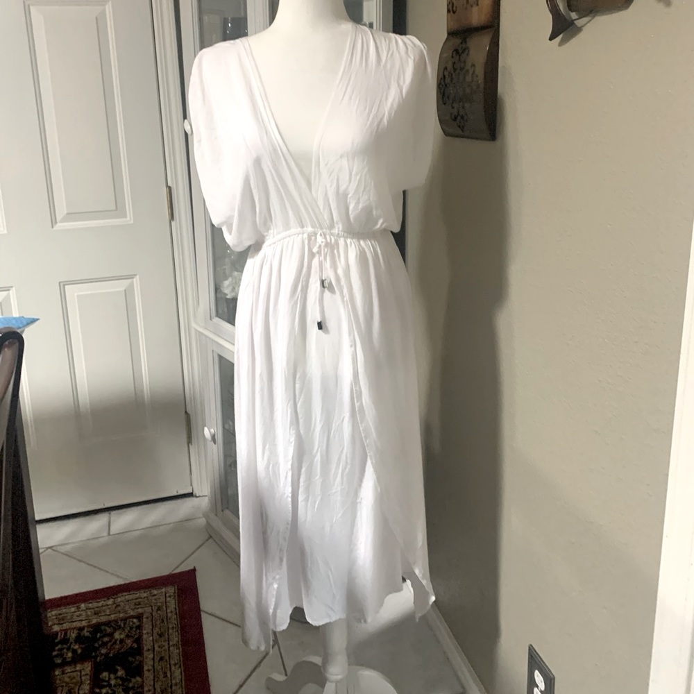 Venus swim coverup, size M, white